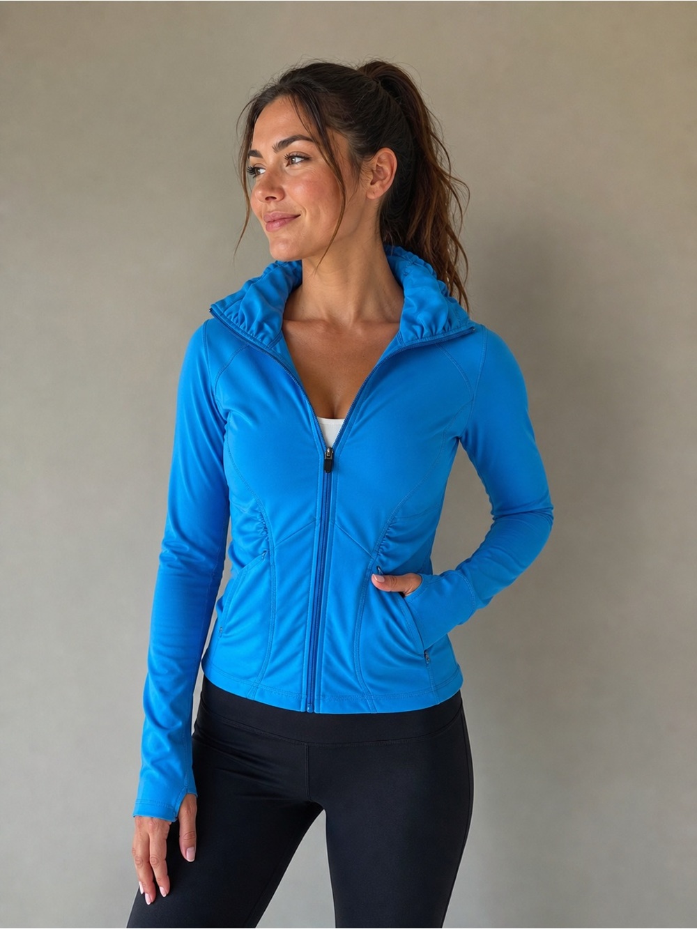 Xersion Vibrant Blue Performance Jacket SMALL